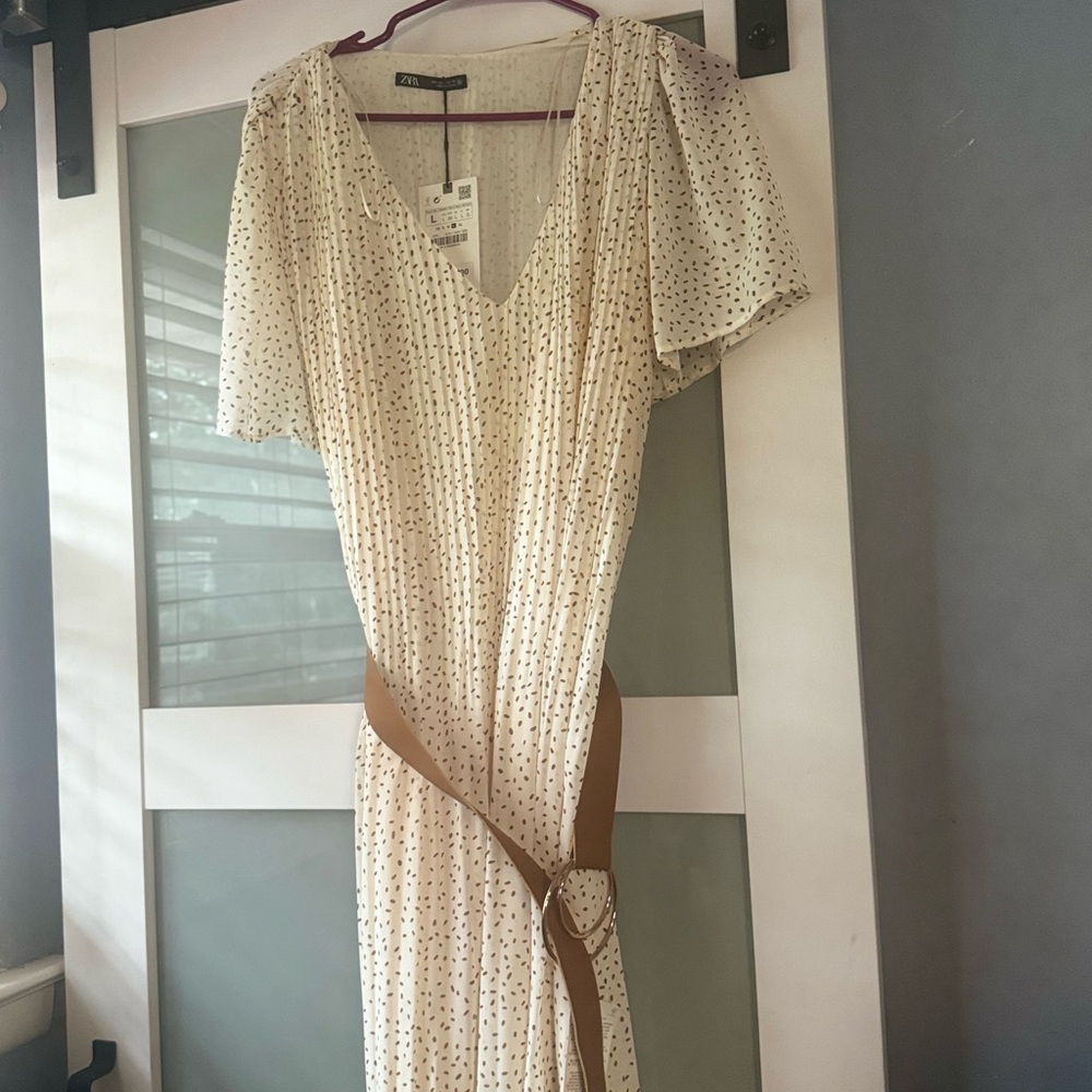 Belted dress